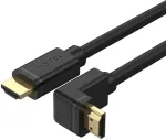 UNITEK Y-C1009 HDMI 2.0 laidas 270 laipsnių kampu 4K 3m juodas