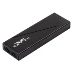 SSD korpusas Silverstone SST-RVS03 M.2 juodas USB Type-C 10 Gbit/s
