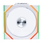 Lian Li UNI FAN SL Wireless 120 G99.12SL1W1W.00 kompiuterio ventiliatorius, ARGB, PWM, 120 mm, baltas
