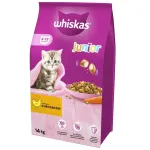 Whiskas Junior su vi&scaron;tiena sausas kačių ėdalas, 14 kg
