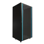 Extralink EX.14435 stelažo spinta 37U laisvai pastatoma Juoda