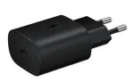 Samsung kelioninis adapteris TA800 25W USB-C PD PPS sieninis įkroviklis, juodas