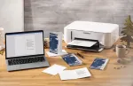 SIGEL DS087 Kalėdiniai atvirukai su 3D žiemos peizažu DIN lang, 25 vnt. su vokais