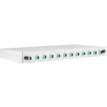 EFB Elektronik Splice Box LC 50/125&micro; OM3 i&scaron;traukiamas 24 pigtail'ų, 12 movų