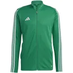 adidas Tiro 23 League treniruočių vir&scaron;us vyrams su užtrauktuku, Team Green, IC7875, S dydis