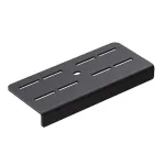 VIRPIL Controls kėdės laikiklio prailginimo plok&scaron;tė, 140 mm - juoda