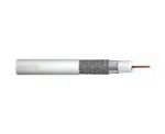 DIGITUS RG-6 koaksialinis kabelis, 1,05 mm varis, 75 omų, dvigubai ekranuotas (2x folija + 77% pynė), Eca, PVC apvalkalas, 305 m, baltas