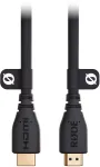 RODE HDMICABLE3M 3 m greitojo HDMI laidas su Ethernet, 4K 60Hz, HDR, 18Gbps, auksu padengtomis jungtimis