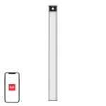 Yeelight Closet Light YLCG004 LED spintos &scaron;viestuvas su judesio davikliu 40 cm 2700K (sidabrinis)