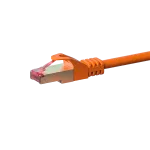 DSIT CAT 6 S/FTP LSOH tinklo jungiamasis laidas 10 m oranžinis