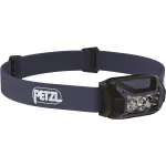 Priekinė galvos lemputė Petzl Actik Black &ndash; LED, 100 lm, 2 &scaron;viesos diodai, IPX4, AAA baterijos
