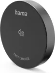 Hama Qi2 25W belaidžio įkrovimo padėklas, indukcinis greitasis įkroviklis, juodas (00201767)