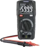 Voltcraft VC-23 TRMS skaitmeninis multimetras CAT III 600 V su automatiniu diapazonu, talpa, dažniu, temperatūra, NCV