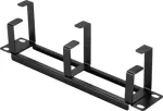 Renkforce RF-7116956 10 inch tinklo spintos kabelių tvarkymo panelis 1U juodas