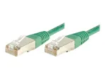 Exertis Connect 244560 Cat6 F/UTP tinklo kabelis, 10 m, žalias
