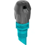 La&scaron;elinio laistymo antgalis Gardena 13318-20, galinis montavimas, juodas plastikas, 5 vnt.