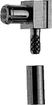 Teleg&auml;rtner MCX stačiu kampu crimp ki&scaron;tukas RG-178 B/U kabeliui, auksuoti, 5 vnt. (J01270A0201)