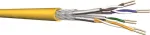 Draka YelloNet 1000 Cat.7 duomenų kabelis, Simplex, 1000 MHz, 4x2xAWG23/1, Cca, 500 m ritė 60112099