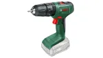 Bosch EasyImpact 18V-40 06039D8100 akumuliatorinis smūginis gręžtuvas-suktuvas, 1630 aps./min., 24450 smūgių/min., greitaveržis griebtuvas, be akumuliatoriaus ir kroviklio, žalias/juodas