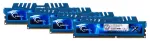 G.Skill RipjawsX 32 GB (4 x 8 GB) DDR3-1600 CL9 atminties rinkinys, F3-1600C9Q-32GXM