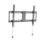 Gembird WM-80F-01 nejudamas televizoriaus tvirtinimas prie sienos, 37&ndash;80 colių, iki 70 kg, VESA iki 600x400, juodas