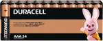 Duracell Basic AAA/LR3 &scaron;arminės baterijos &ndash; 24 vnt. pakuotė (AAA/LR03)