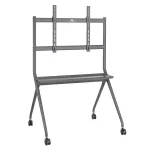 Mobilus TV stovas MACLEAN MC-977 ekranams nuo 50 iki 86 colių, keliamoji galia 120 kg