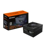 GIGABYTE AORUS ELITE P850W Maitinimo blokas - PCIe 5.0, 80 PLUS Platinum, visi&scaron;kai modulinis, 120 mm ventiliatorius, ATX 3.0 suderinamas, EU ki&scaron;tukas