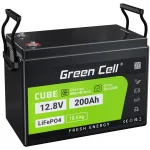 Greencell LiFePO4 akumuliatorius - 200Ah - 12.8V - 2560Wh L (CAV04S)