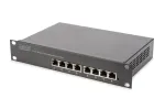 DIGITUS 8-Port Gigabit Ethernet Switch 10 inch 8x10/100/1000Mbps RJ45