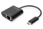 USB Type-C Gigabit Ethernet adapteris Digitus DN-3027 su Power Delivery