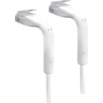 Ubiquiti ULTRA-THIN jungiamasis laidas su lanksčiais gaubteliais, skirtas lanksčiam montavimui / baltas / 5 m