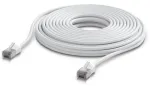 Tinklo kabelis Ubiquiti UACC-Cable-Patch-Outdoor-C6A-12M-W RJ-45 Cat6a 12m Baltas