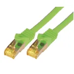 Tinklo kabelis M-Cab 2m CAT7 RJ-45 S/FTP Žalias