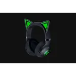 Razer Kraken Kitty V2 BT belaidės žaidimų ausinės su mikrofonu, Bluetooth 5.2, apgaubiančios, triuk&scaron;mo slopinimas, Chroma RGB, 20&ndash;20 000 Hz, juodos