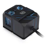 Au&scaron;intuvas skysčiu Alphacool Eisbaer Pro Aurora Akrilas Varis Nikelis 1/4 colio