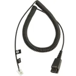 Jabra 8800-01-01 laidas ausinėms, QD į RJ10, spiralinis, 0,5-2 m