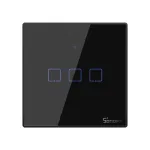 Smart jungiklis WiFi + RF 433 Sonoff T3 EU TX (3 kanalai)