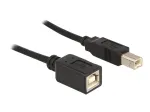 USB laidas DeLOCK USB2.0-B 2m USB B juodas