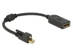 DisplayPort kabelis DeLOCK 62638 Mini DisplayPort 0,25 m Juoda