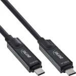 USB 3.2 Gen.2 AOC laidas InLine 35793I 8K60Hz 60W aktyvus optinis laidas