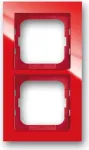 Busch-Jaeger 1754-0-4341. Produktfarbe: Rot, Markenkompatibilit&auml;t: Busch-Jaeger. Breite: 91 mm, H&ouml;he: 162 mm, Dicke: 1,1 cm (2CKA001754A4341)