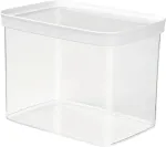 Maisto laikymo indas EMSA OPTIMA 4,4 L skaidrus baltas, be BPA