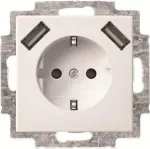 Busch-Jaeger SCHUKO lizdas su 2x USB 20 EUCB2USB-914 (2CKA002011A6266)