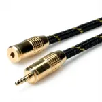 ROLINE GOLD 3,5mm Audio prailginimo laidas Ki&scaron;tukas / Lizdas 10,0m (11.09.4759)