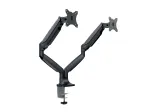 Multibrackets M Deskmount Gas Spring Dual Black &ndash; Dviejų monitorių laikiklis su dujine spyruokle
