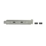 DeLOCK 89935 lizdo laikiklis su 2 x USB Type-C prievadais