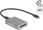 Kortelių skaitytuvas DELOCK 91021 USB Type-C 40 Gbps, skirtas CFexpress Type B