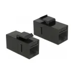 Keystone modulis DeLOCK 86629 Plok&scaron;čias Juodas RJ-45