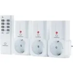 Belaidis jungiklių rinkinys Renkforce 4 vnt., maks. atstumas 30 m, modelis 1208454